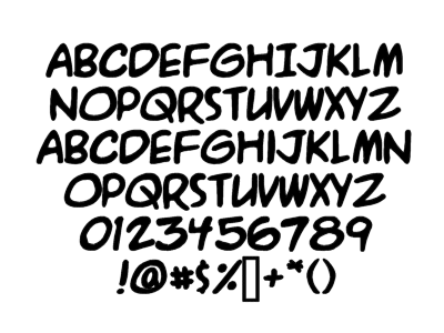 A.C.M.E Explosive TrueType Font