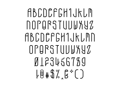 A.D.Mono TrueType Font