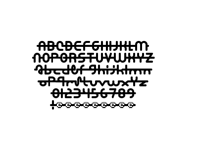 A Lewis TrueType Font
