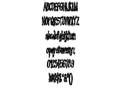 Androganonamous TrueType Font