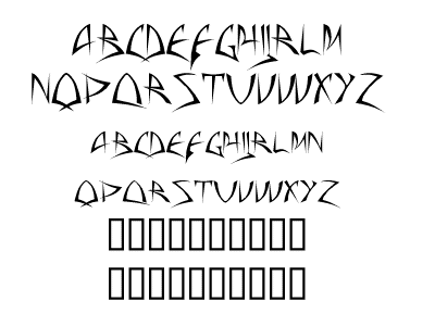 Baphomet TrueType Font
