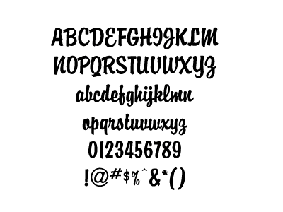 brody TrueType Font