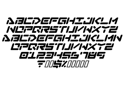 Abduction TrueType Font