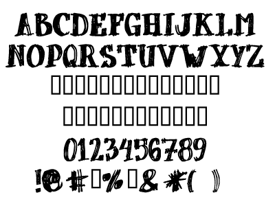 Dubbel TrueType Font