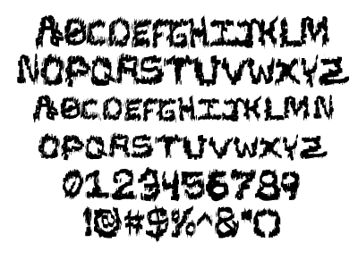 Black Shirt TrueType Font