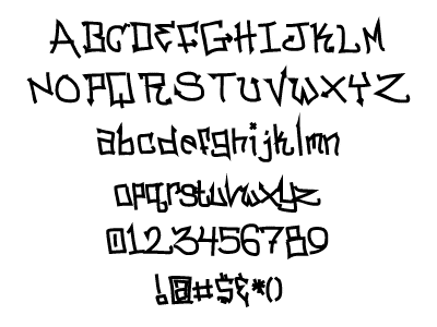 BitchSlap TrueType Font