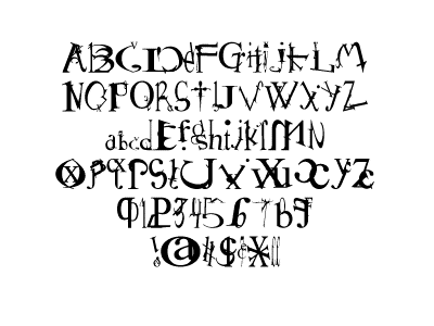 Schizophrenia 2 TrueType Font