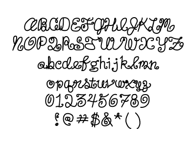 Ducky Cowgrrl TrueType Font
