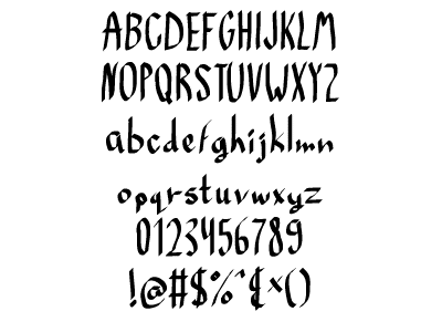 Baklava TrueType Font